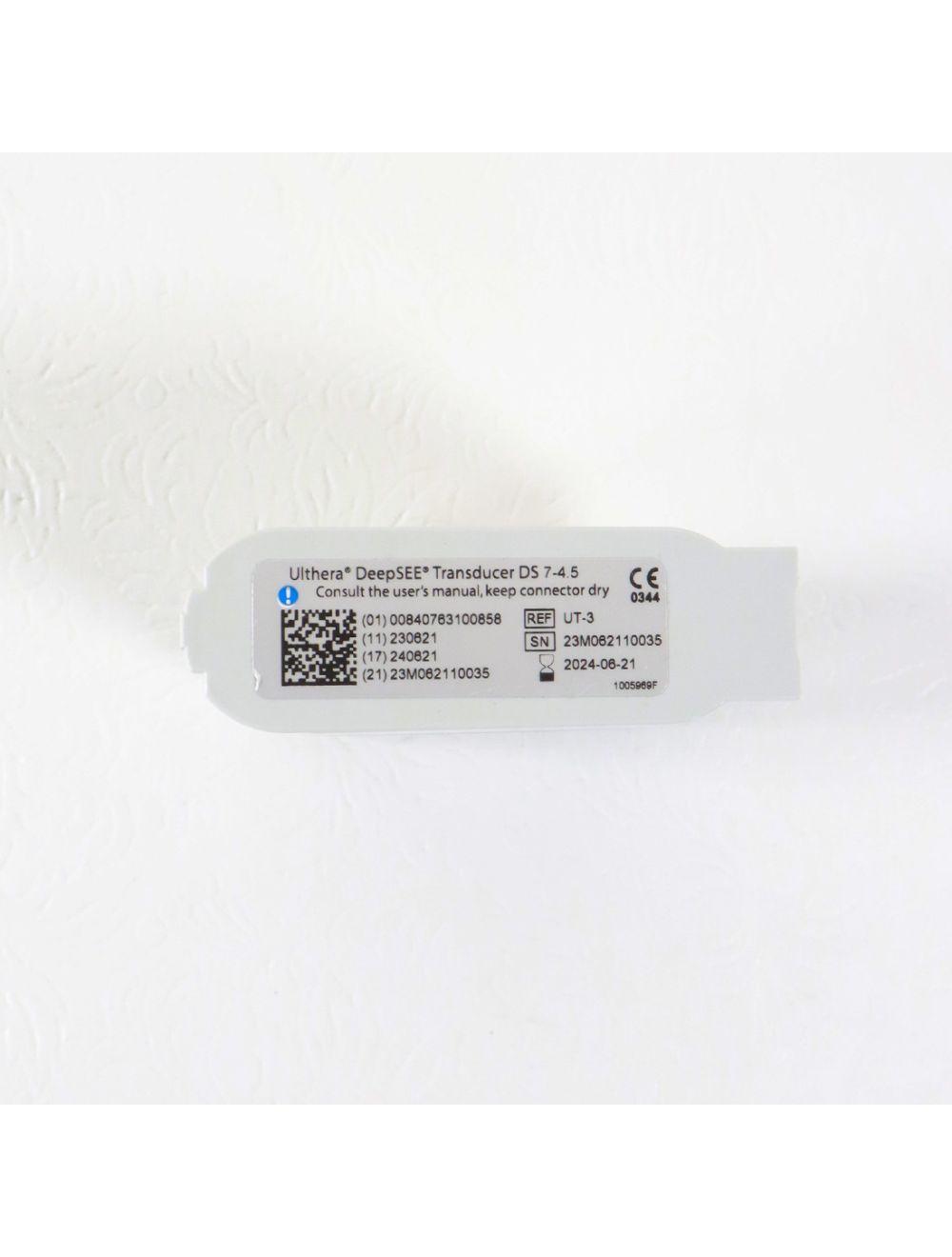Ulthera DeepSee DS 7-4.5 Transducer Ultherapy Ultrasound Purple 2058/2400 Lines