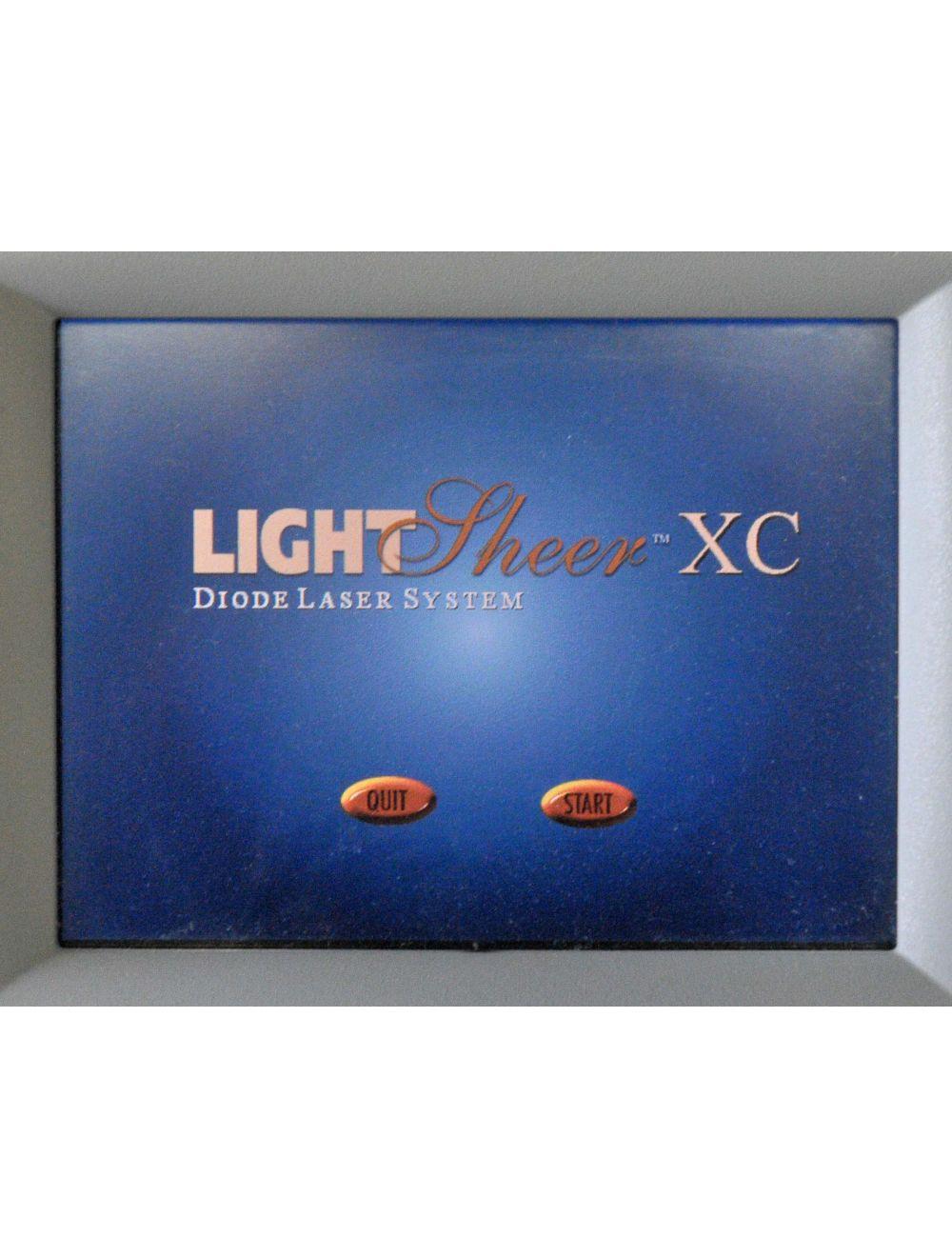 2003 Lumenis LightSheer XC Diode Hair Removal Laser w New 12x12 mm Light Sheer