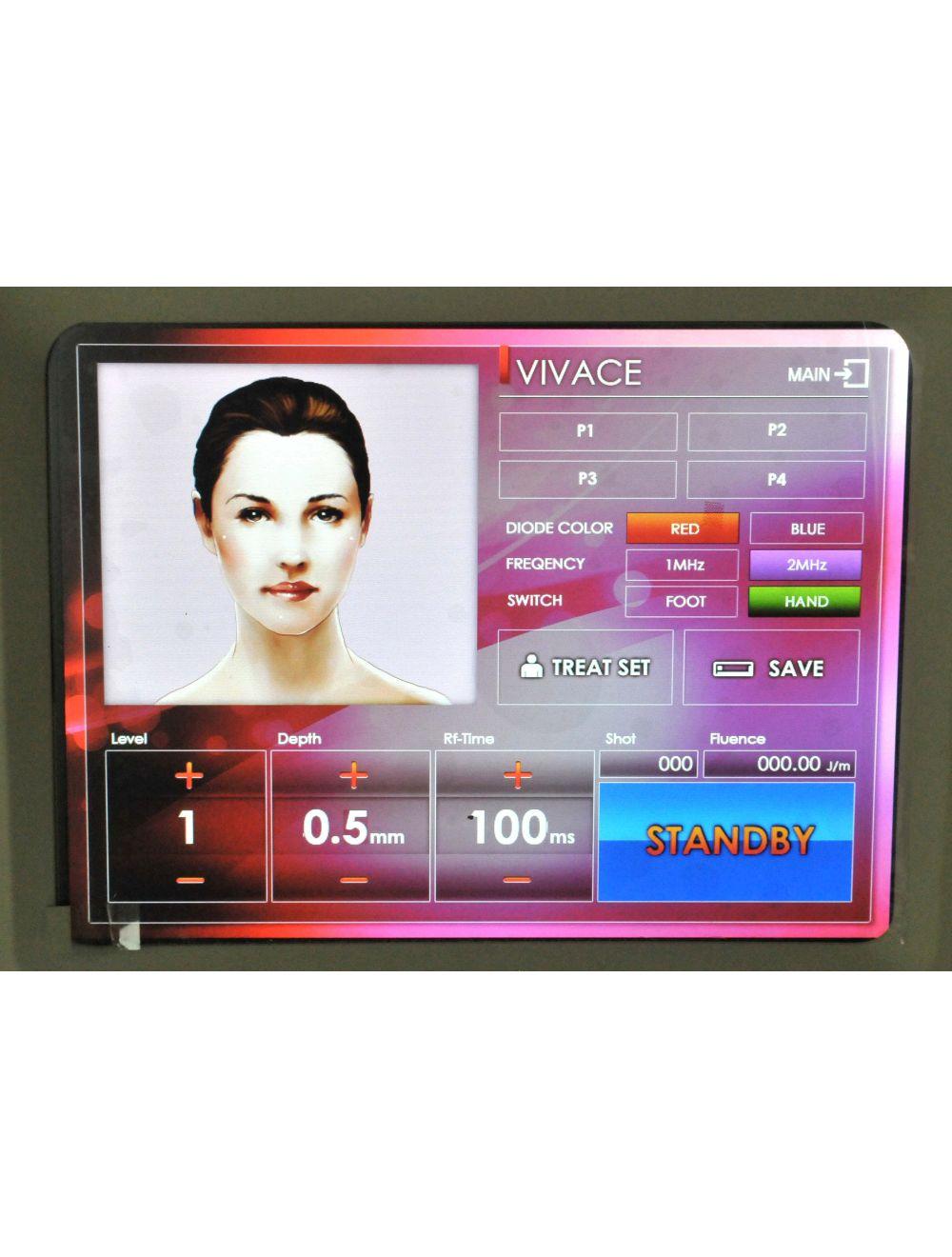 2017 VIVACE Radio Frequency Fractional Microneedling Rejuvenation Skin RF