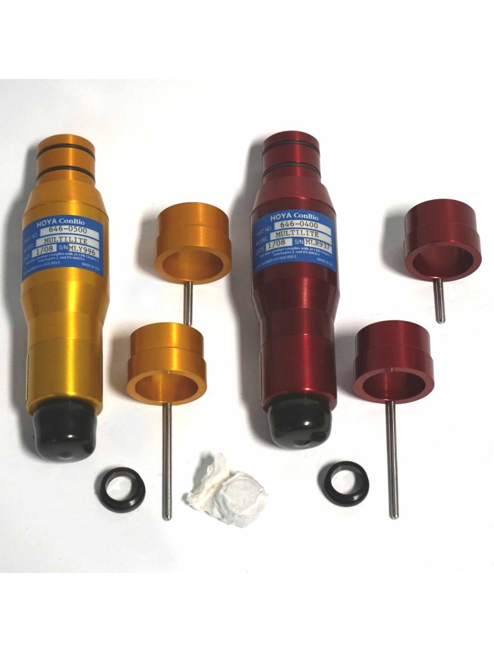 Hoya ConBio Laser MultiLite Dye Handpieces 585 650 nm Tattoo Removal Revlite C6