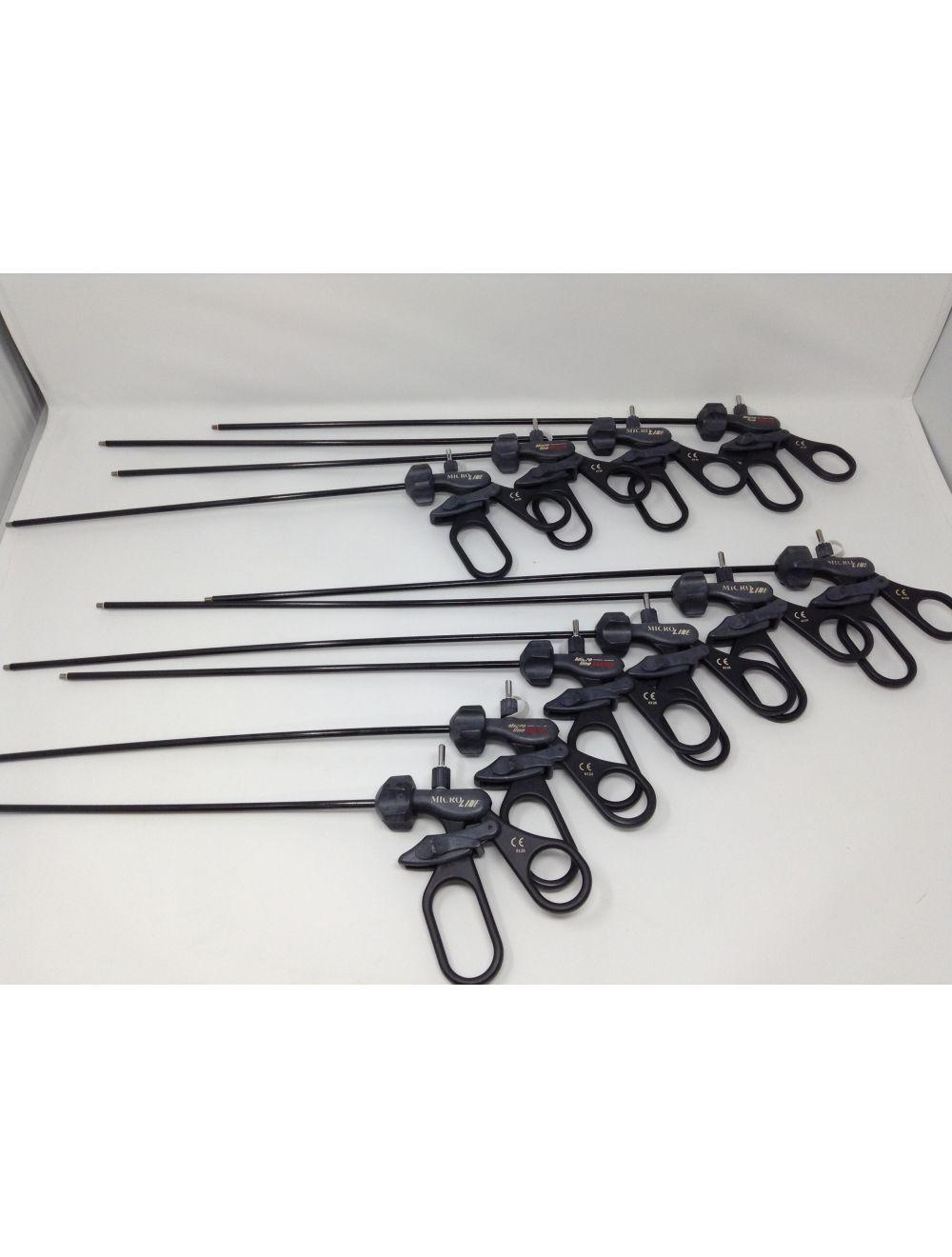 Lot of 10 Microline Pentax Surgical Laparoscopic 3914 &amp; 3915 Micro line