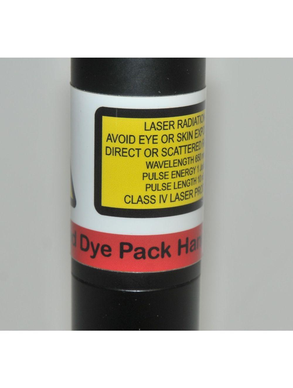 Lumenis PiQo4 Laser 650 nm Red Dye Pack Handpiece 3-310-0582 HP Zarin w/3mm Tip