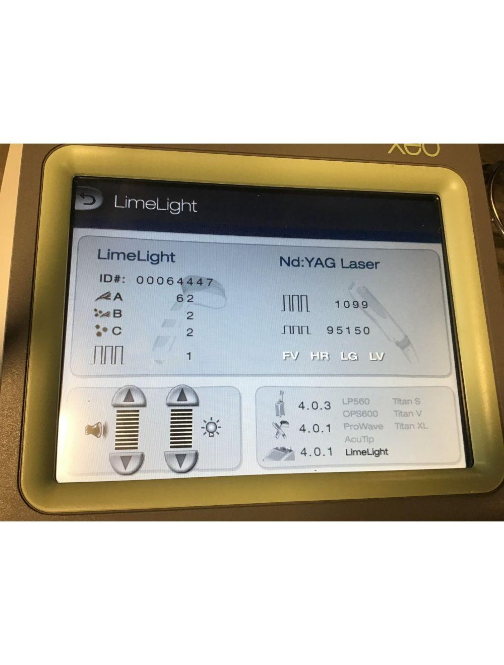 2019 Cutera Xeo LimeLight IPL Skin Rejuvenation Pigment Handpiece LOW 66 SHOTS