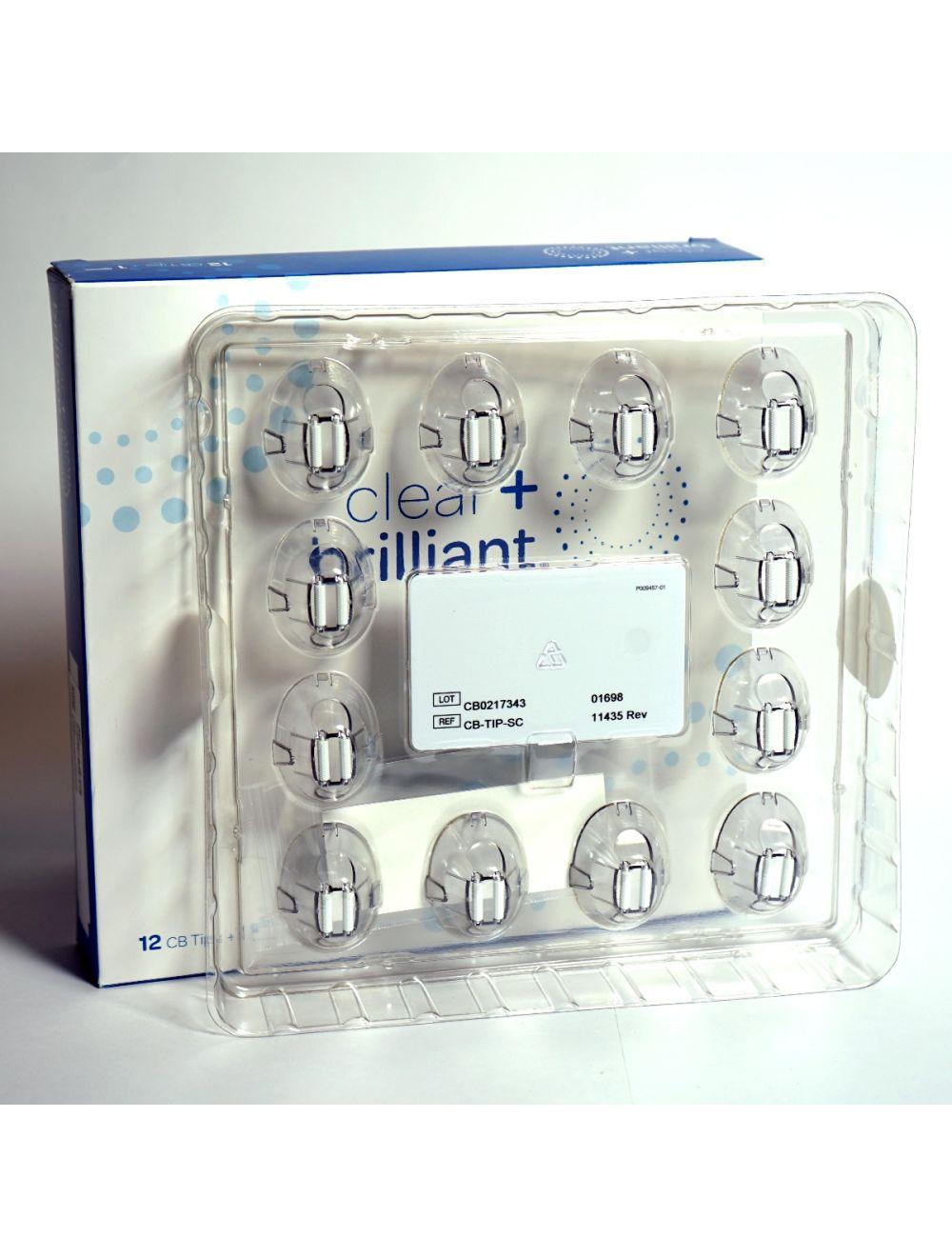 Clear + Brilliant Permea CBP Laser Handpiece Treatment Tips CB-TIP-SC Card 12Pcs