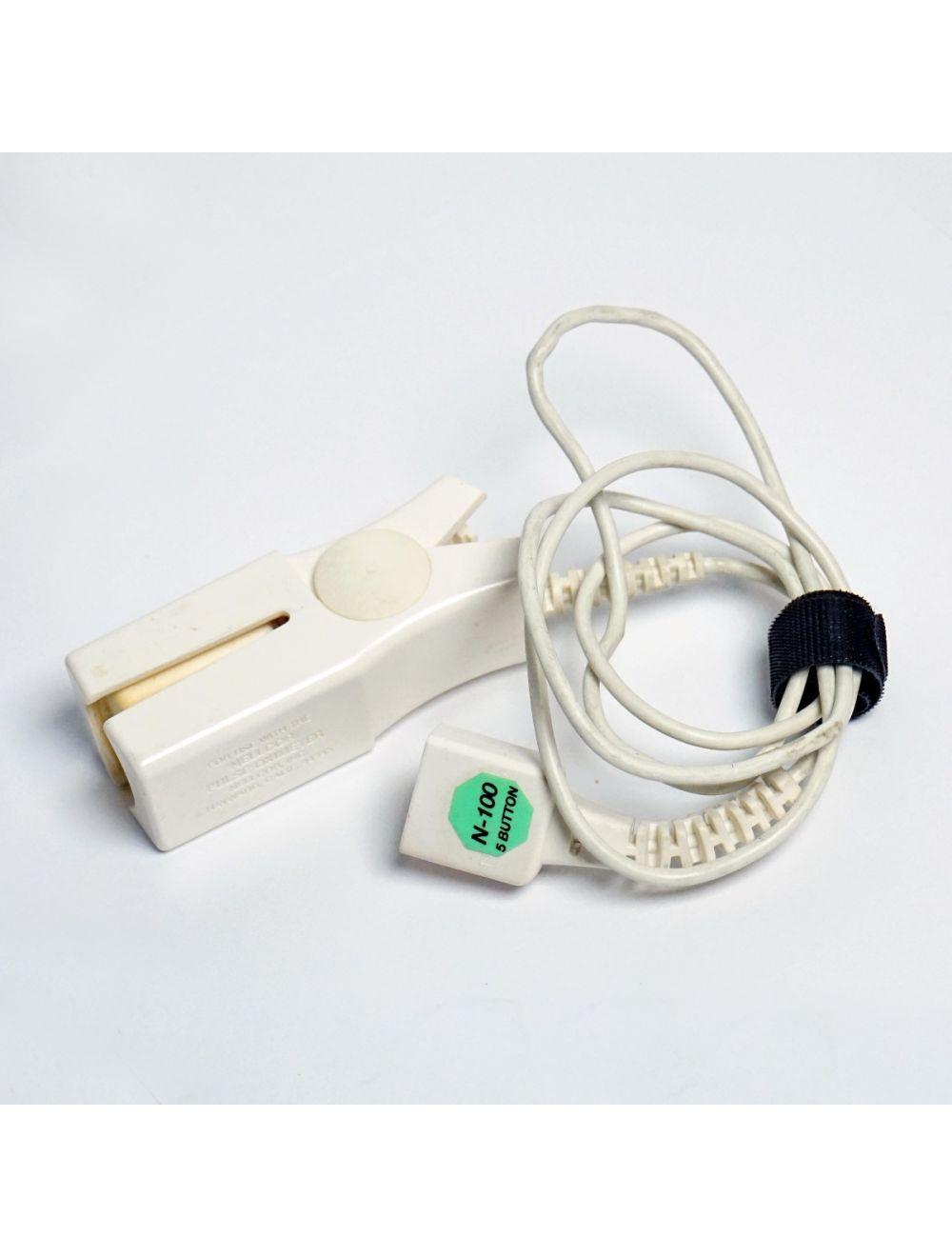 Nellcor Durasensor Adult Digit Oxygen Transducer Dura Sensor DS-100A 5-Button x1