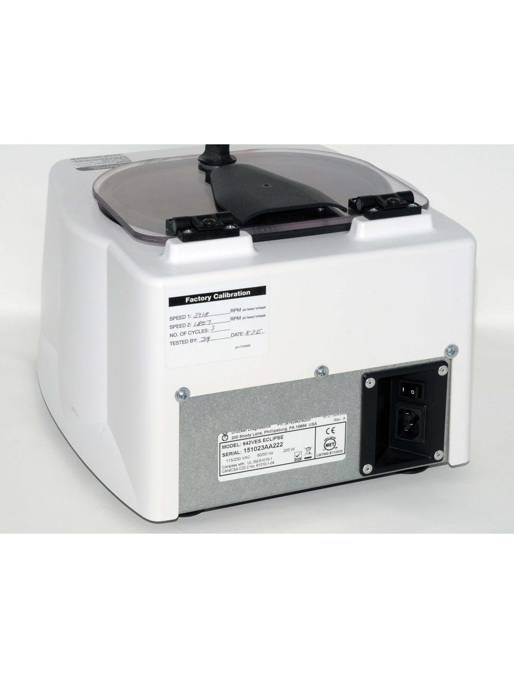 Drucker Diagnostics Centrifuge ECLIPSE Aesthetics Easy Spin PRP 642VES Test Tube
