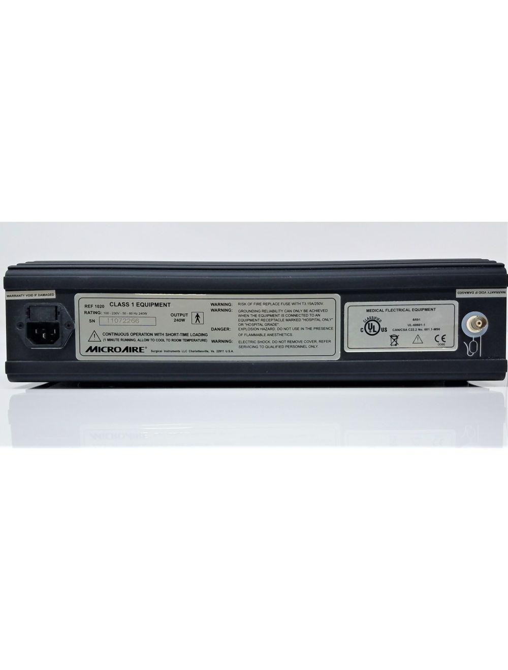 Microaire 1020 Console Power Unit w/Reciprocating Saw Orthopedic Orthopaedic