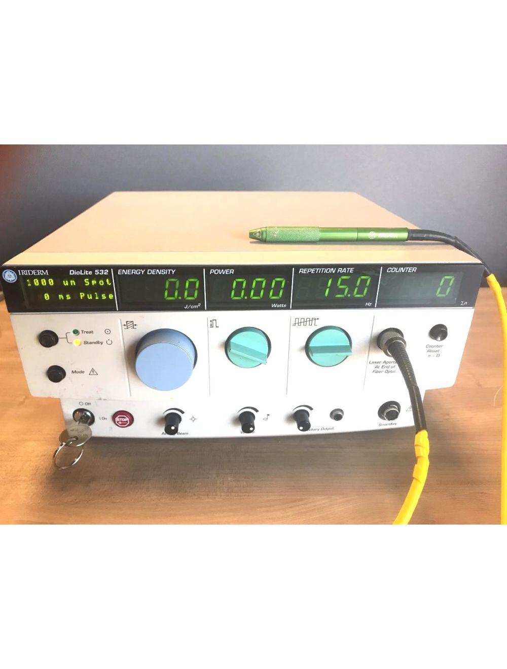 Iridex Iriderm DioLite Vascular Pigment Lesion Laser 532nm Diode W/Handpiece KTP