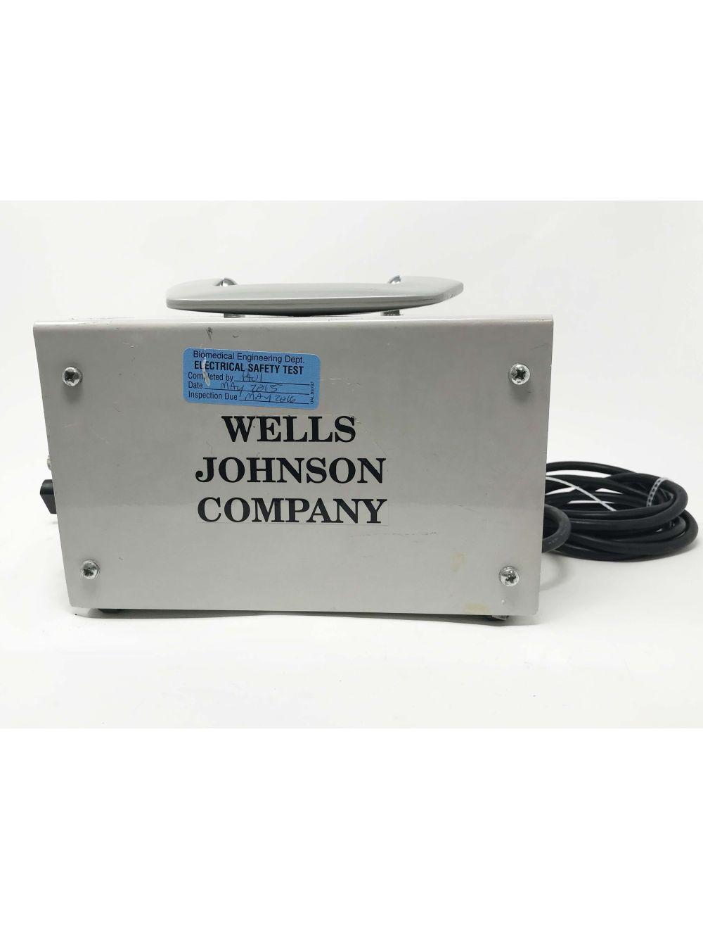 Wells Johnson Peristaltic Anesthesia Infusion Infiltration Pump Single Head