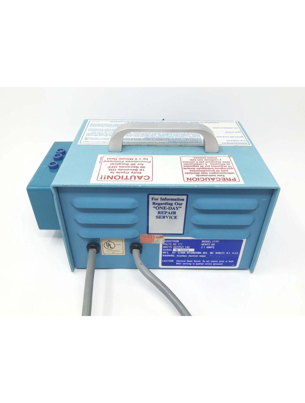 Ellman Surgitron FFPF ESU Electrosurgical Unit w/ Fingerswitch Adapter 154234 RF