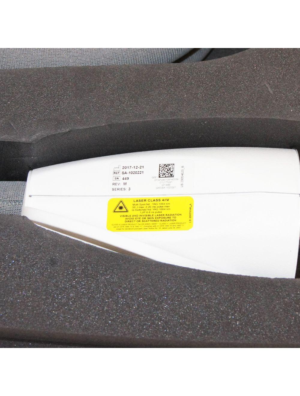 2017 Lumenis M22 Laser Q-Switched SA-1020221 Nd YAG Tattoo Removal Handpiece