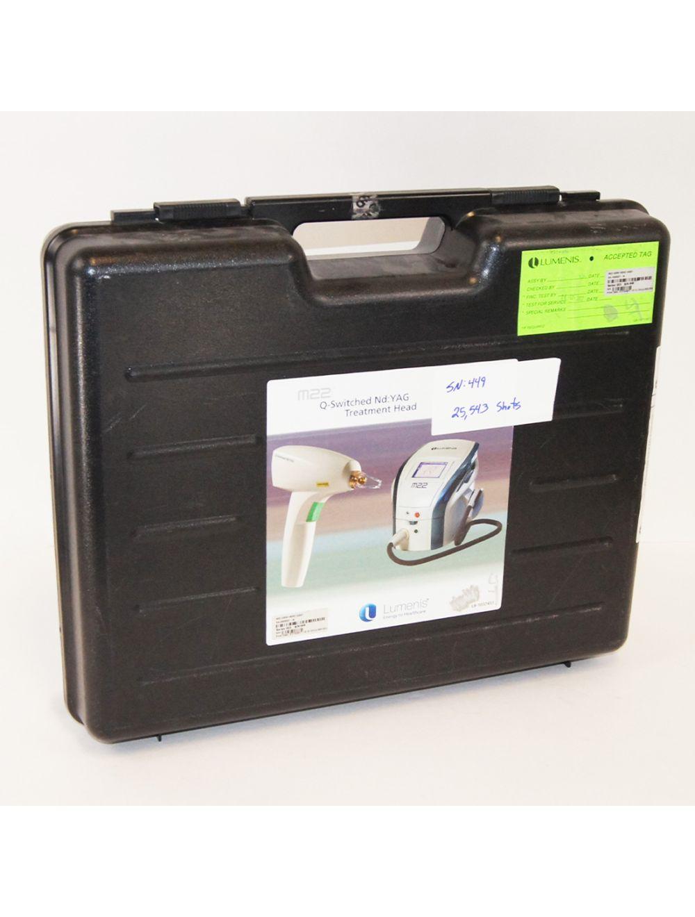 2017 Lumenis M22 Laser Q-Switched SA-1020221 Nd YAG Tattoo Removal Handpiece