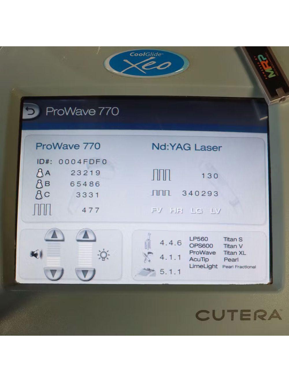 Cutera Xeo Prowave770 Handpiece IPL Handpiece Pro Wave 770 Hair Removal