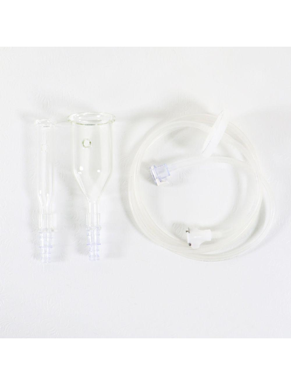 Edge Hydrafacial Lymphatic Drainage Suction Cup Body Face w/ Inlet Tubing Kit