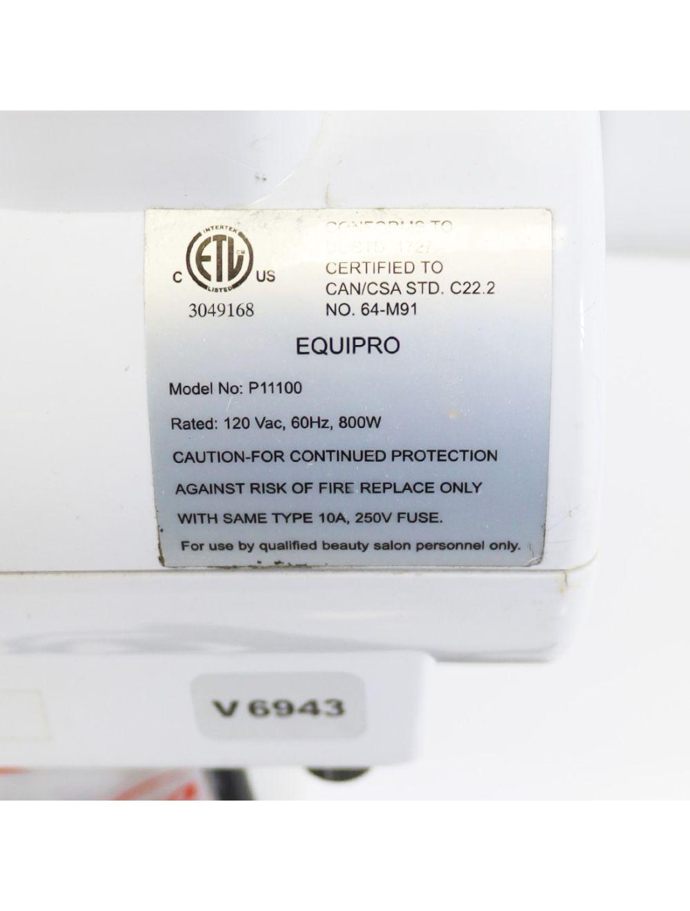 Equipro Digipro Spa Salon Mobile Steamer Rolling P11100 Facial Skincare Steam