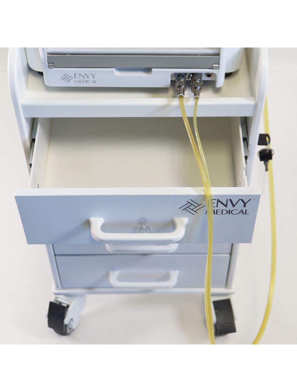 Envy Medical Silkpeel Dermal Infusion Exfoliation Pore Clarifying A0142 W/ Cart