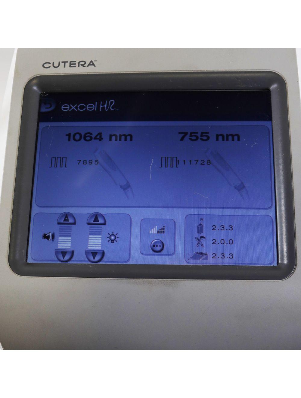 2017 Cutera ExcelHR Alexandrite Nd YAG 755nm 1064nm Excel HR Laser