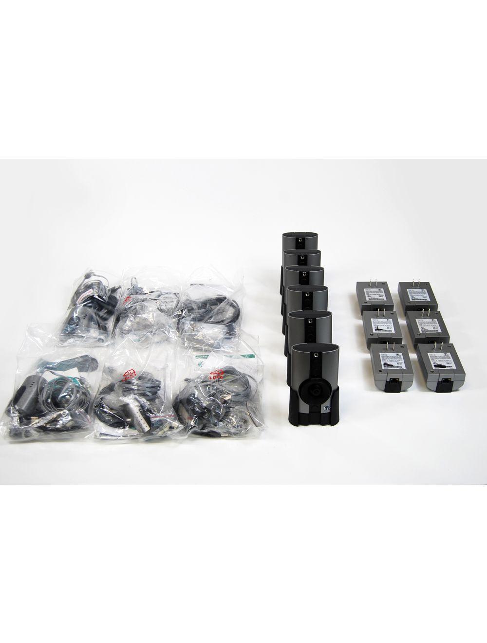 Logitech WiLife Indoor Adjustable Security 6 Camera System 110i &amp; Laptop