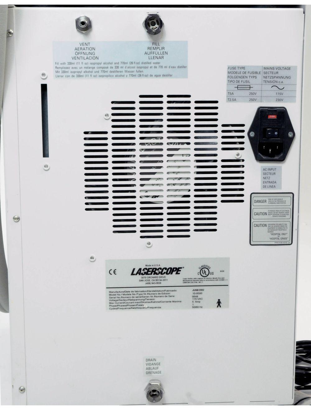 2002 Laserscope Lyra Nd:YAG Laser w CoolSpot 10mm Hand Piece Hair Removal / Vein