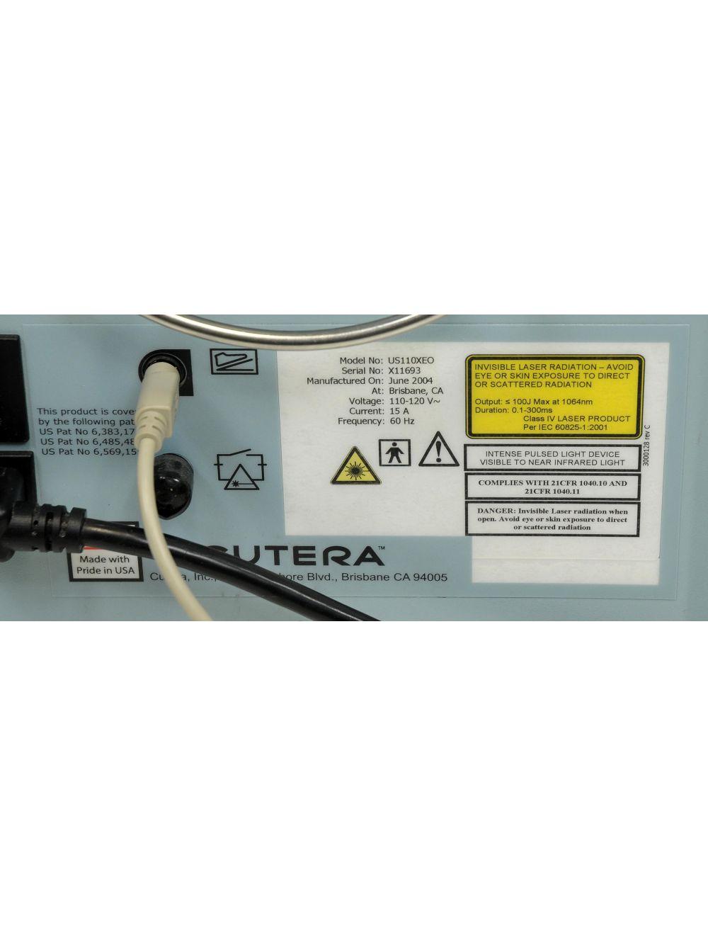 2004 Cutera XEO Laser System IPL Nd:YAG 1064 Titan lp560 Hair Removal Lesions HR