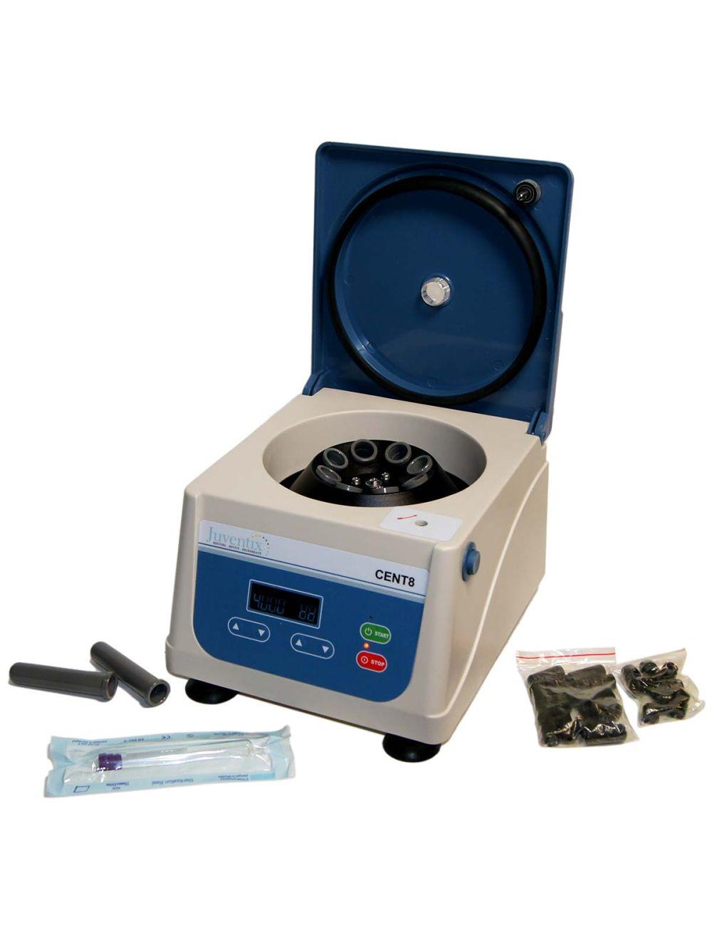 Juventix VitalitySpin CENT8 Centrifuge 8 Tubes 4000 RPM Quiet Tabletop NEW