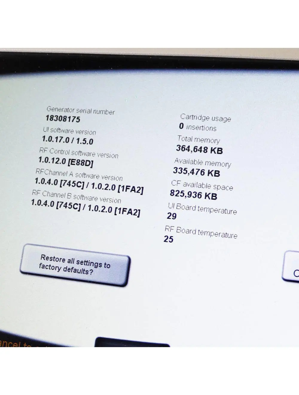 2018 Syneron Candela Profound RF Microneedling Wrinkle Skin Tightening System Candela