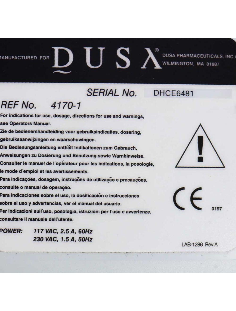 Dusa BLU Blue Light Photo Dynamic Light Therapy Acne Sun Damage Lamp 4170-1 2 3