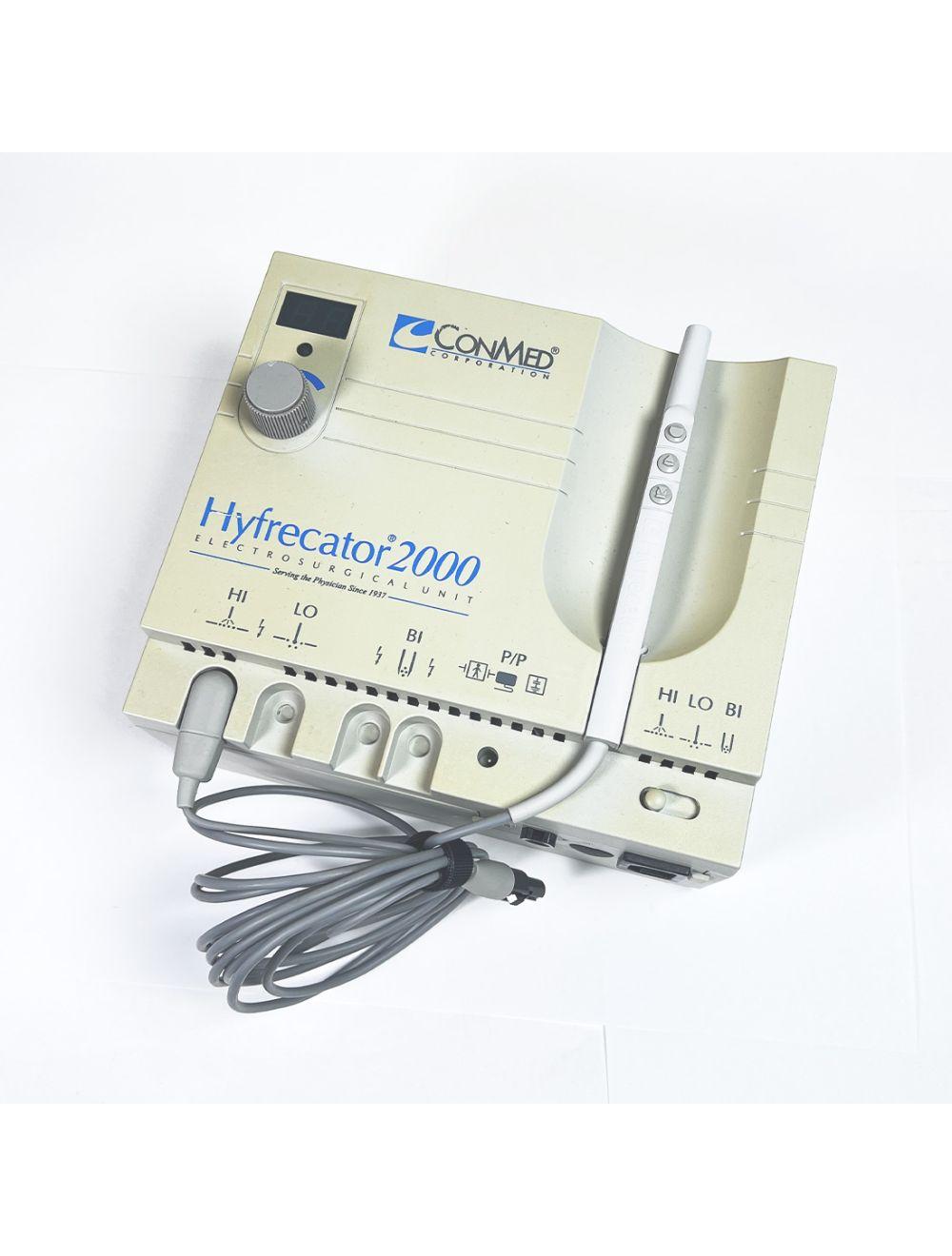 ConMed Corp Hyfrecator 2000 Electrosurgical Unit ESU 7-900-115 Wand Pencil