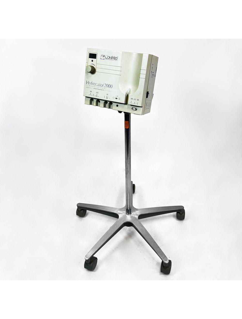 ConMed Hyfrecator 2000 Electrosurgical Unit with Rolling Stand 110V ESU