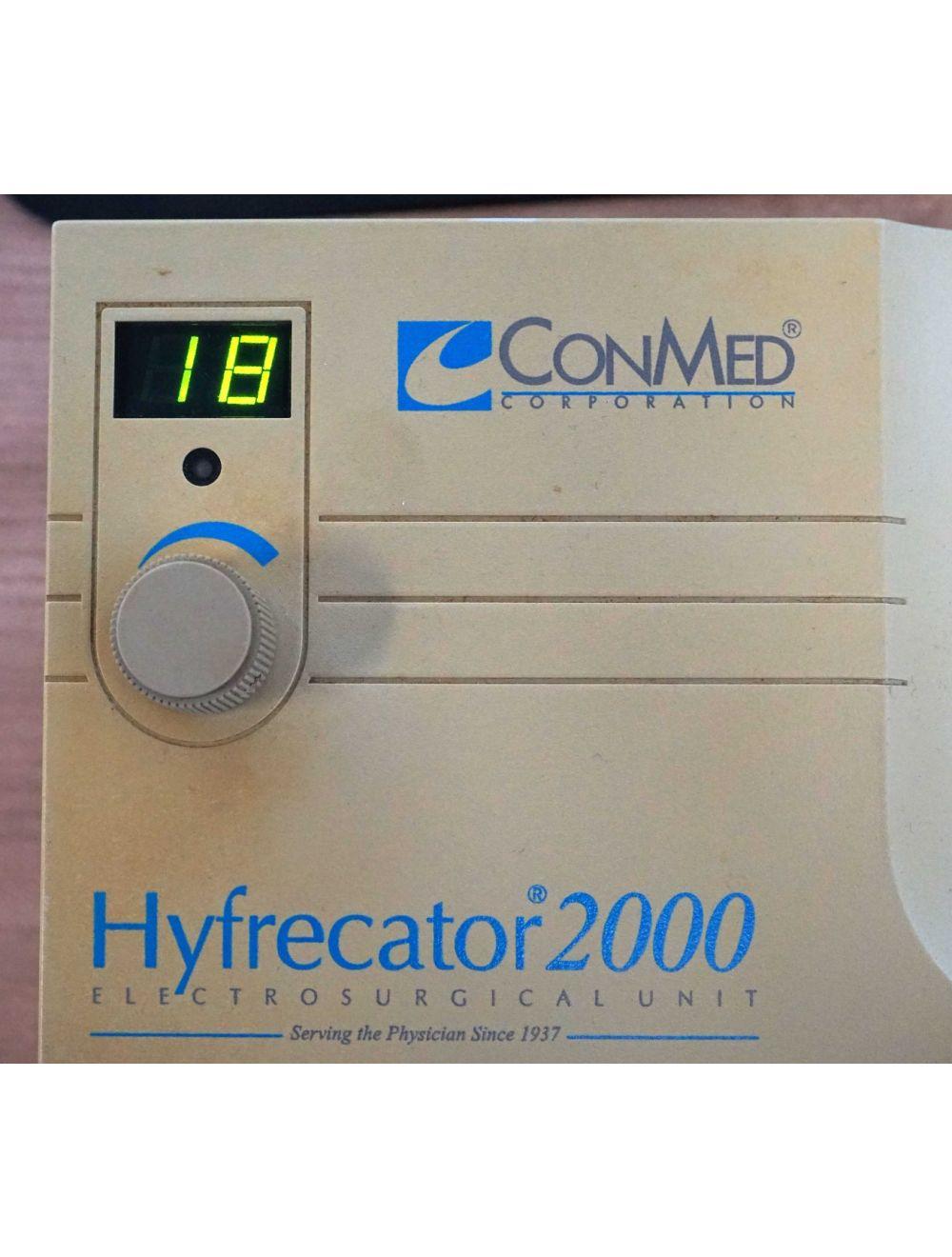 ConMed Hyfrecator 2000 Electrosurgical Unit 7-900-115 High Frequency ESU