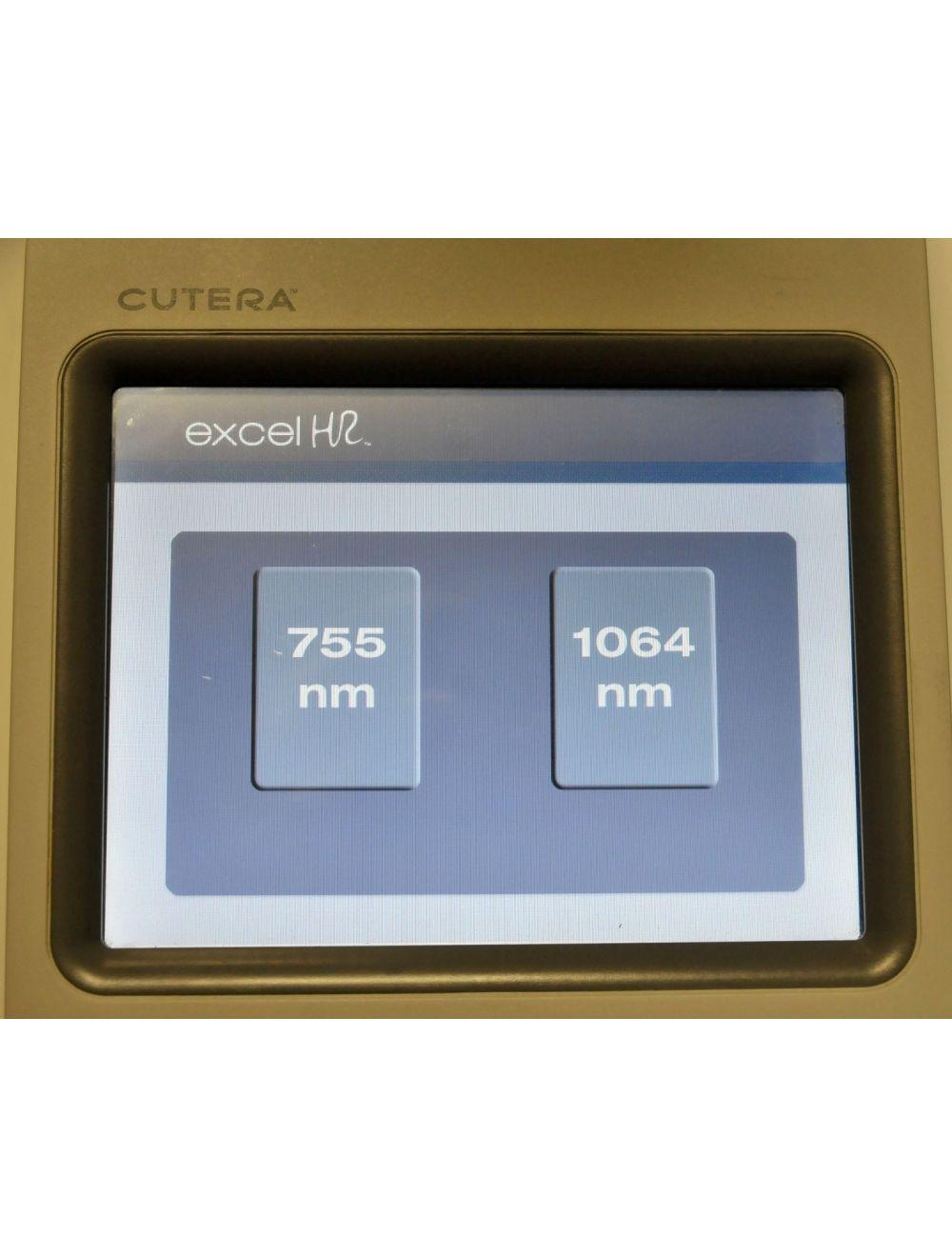 Cutera ExcelHR Laser Alexandrite Nd YAG 755 1064 Hair Removal Lesions Excel HR