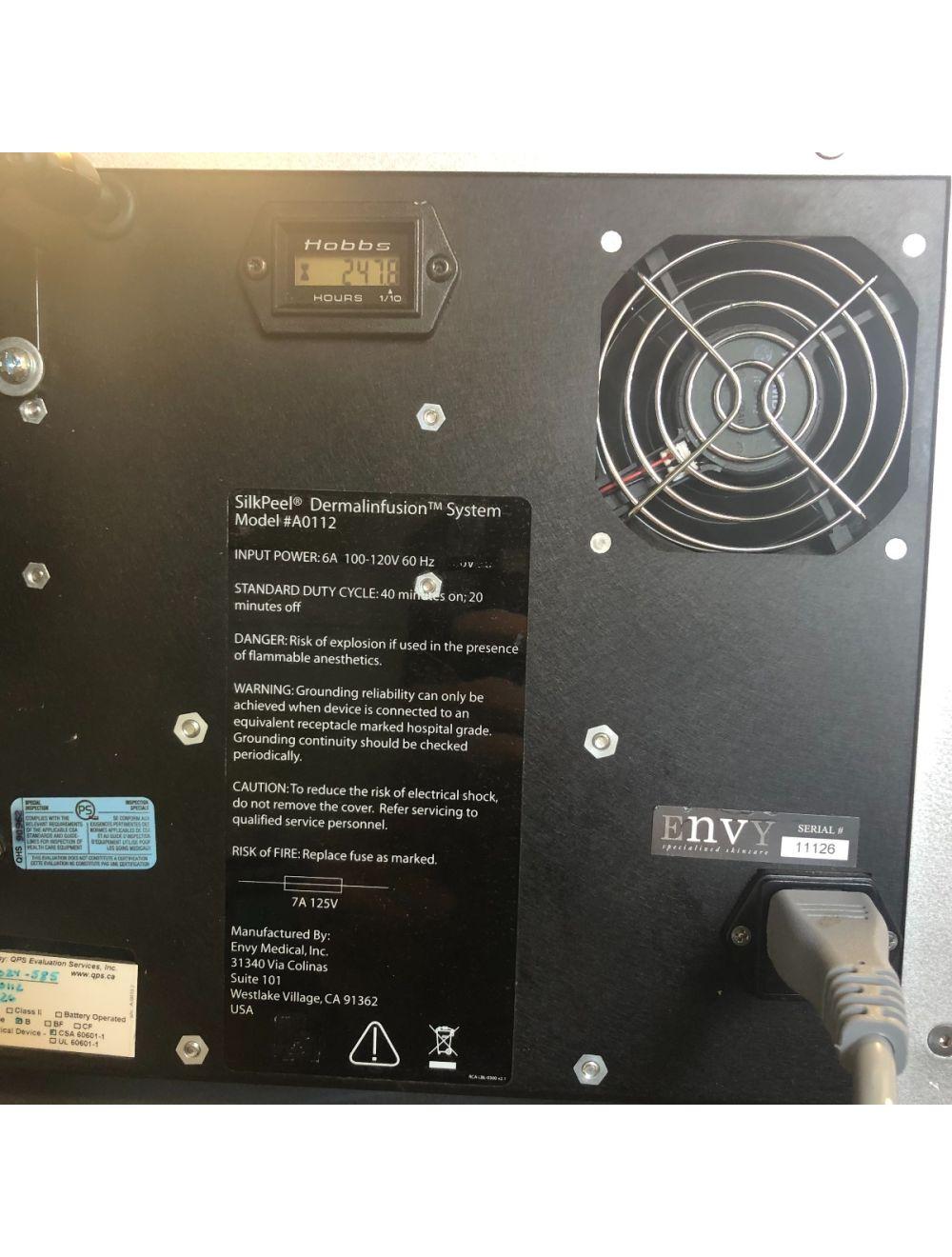 Envy Medical SilkPeel Dermalinfusion Silk Peel Standard Handpiece &amp; Tip Kit 247h