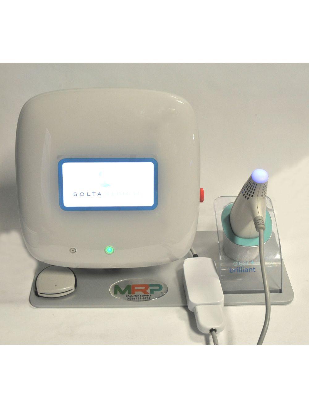 Solta CLEAR &amp; BRILLIANT 1440nm Diode Fractional Laser Console w/2 HandPieces