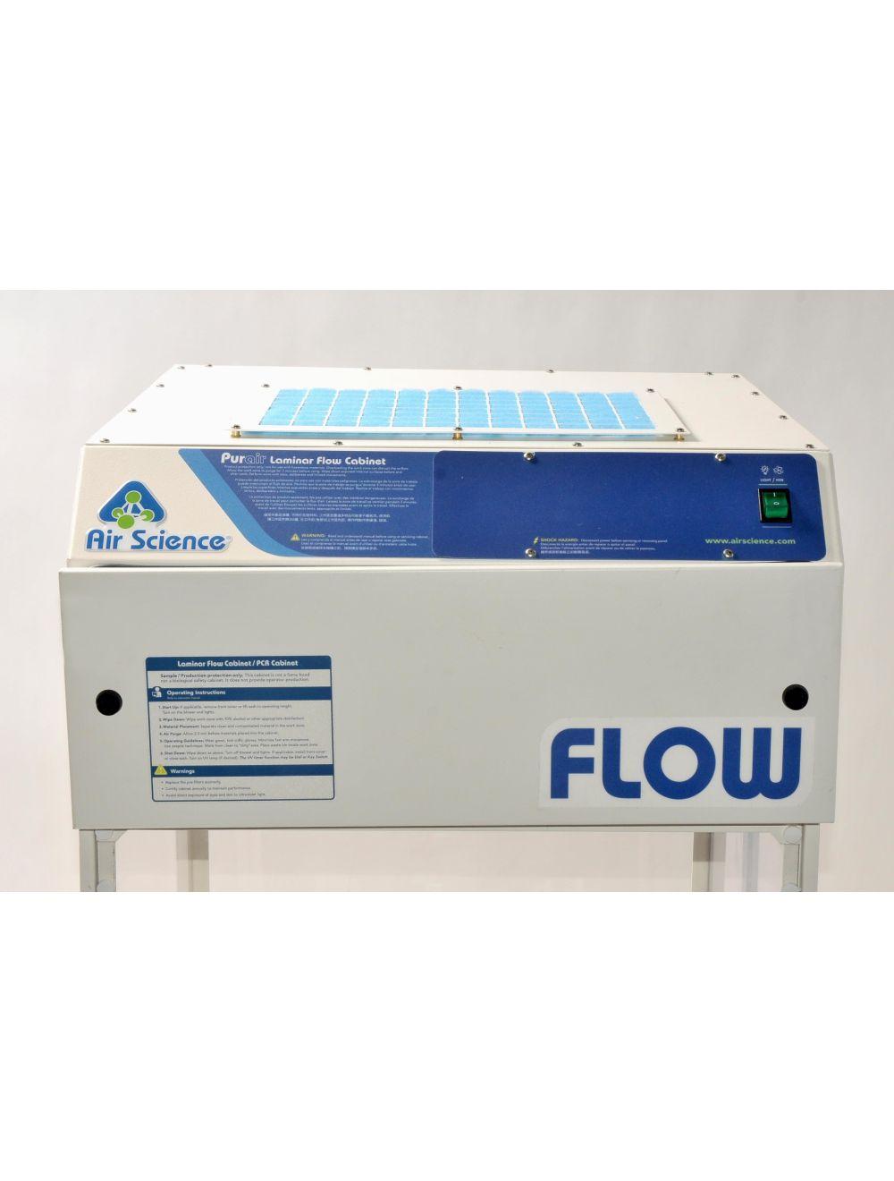 Air Science PURAIR FLOW-24 Laminar Flow Hood Cabinet Particle Filtration Filter