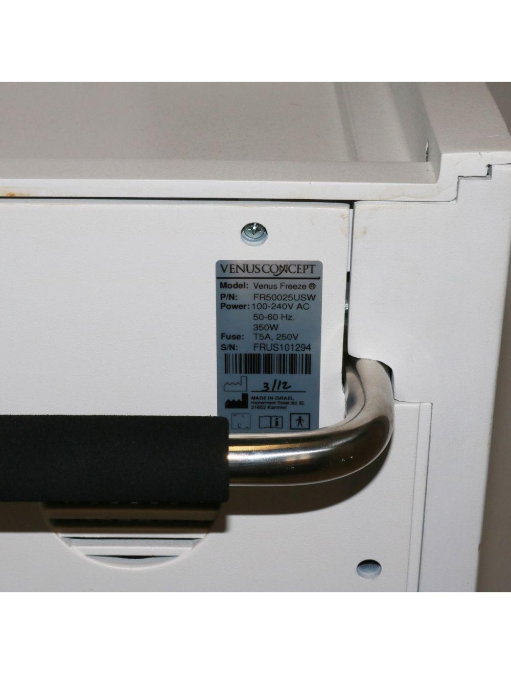 2012 VenusConcept Venus Freeze (MP)2 RF Magnetic Pulse Contouring 1 HP UNLOCKED