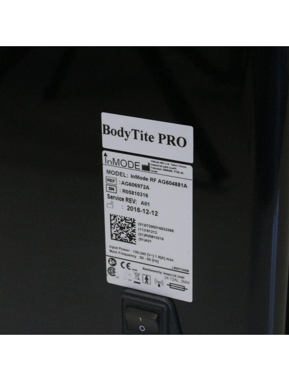 2018 InMode RF BodyTite PRO Fully Loaded Body Tight FaceTite Morpheus 8 Fractora