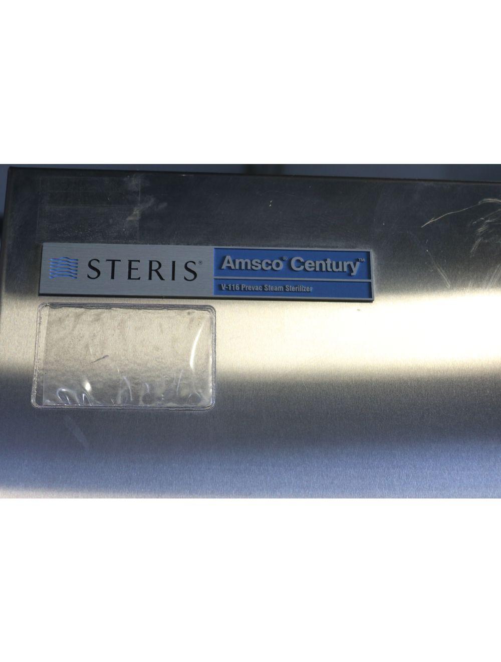 Steris AMSCO Century V-116 Prevac Steam Sterilizer 16x16x26" &amp; Water Conditioner
