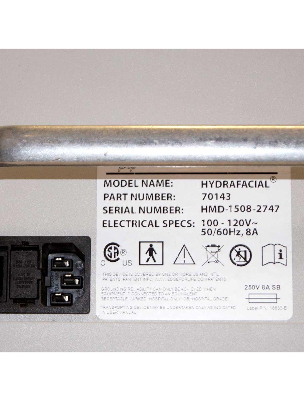 2016 Edge Hydrafacial Hydro Dermabrasion Multi-Step and Light Therapy System