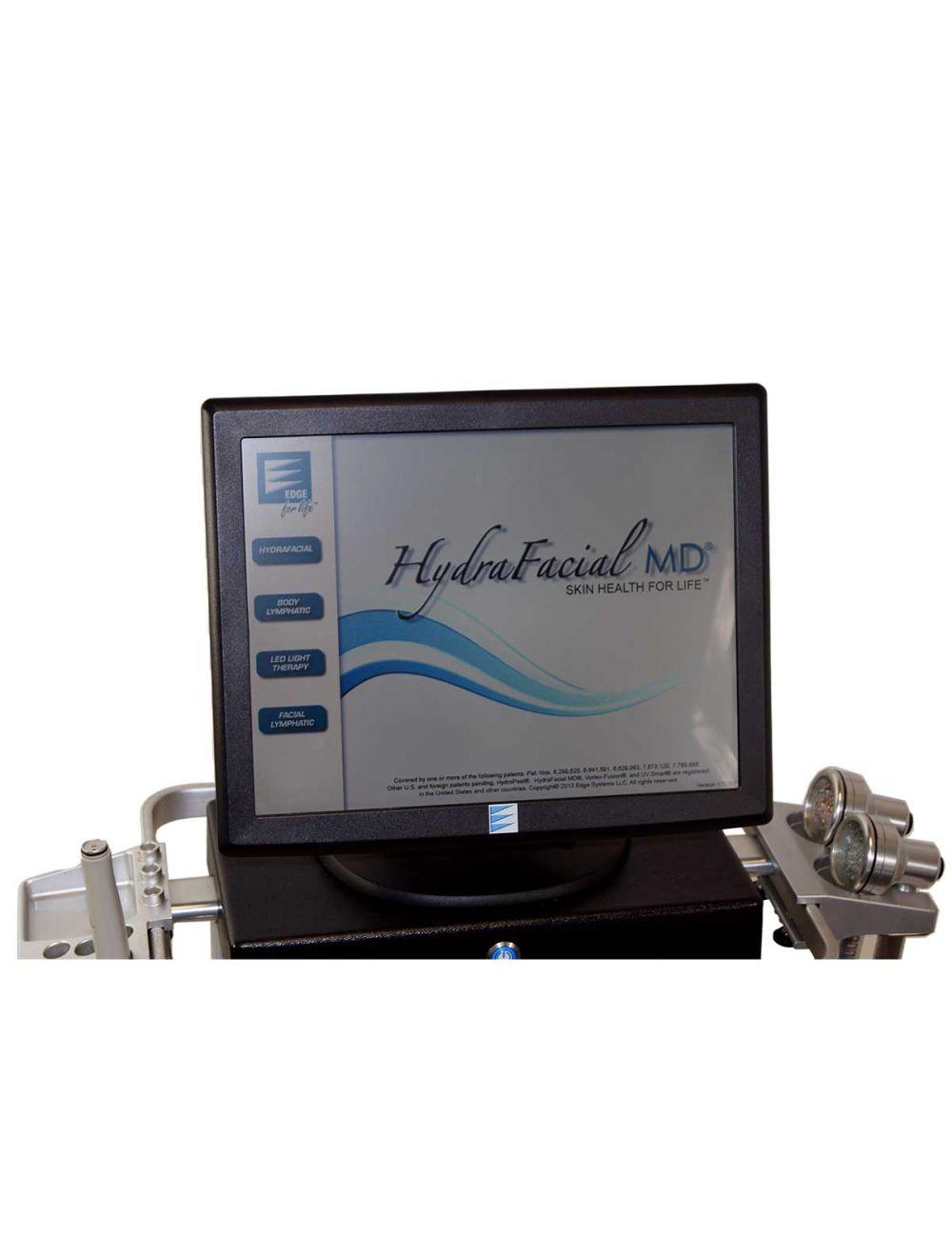 2016 Edge Hydrafacial Hydro Dermabrasion Multi-Step and Light Therapy System