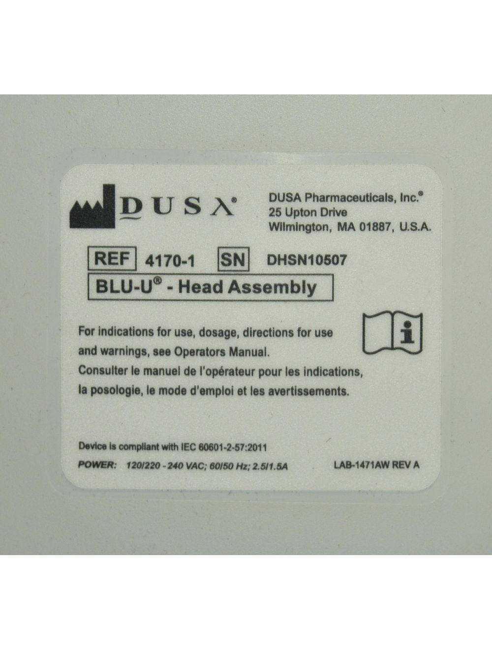 DUSA Pharmaceuticals Blue Light BLU-U Photodynamic Acne Therapy Treatment 4170