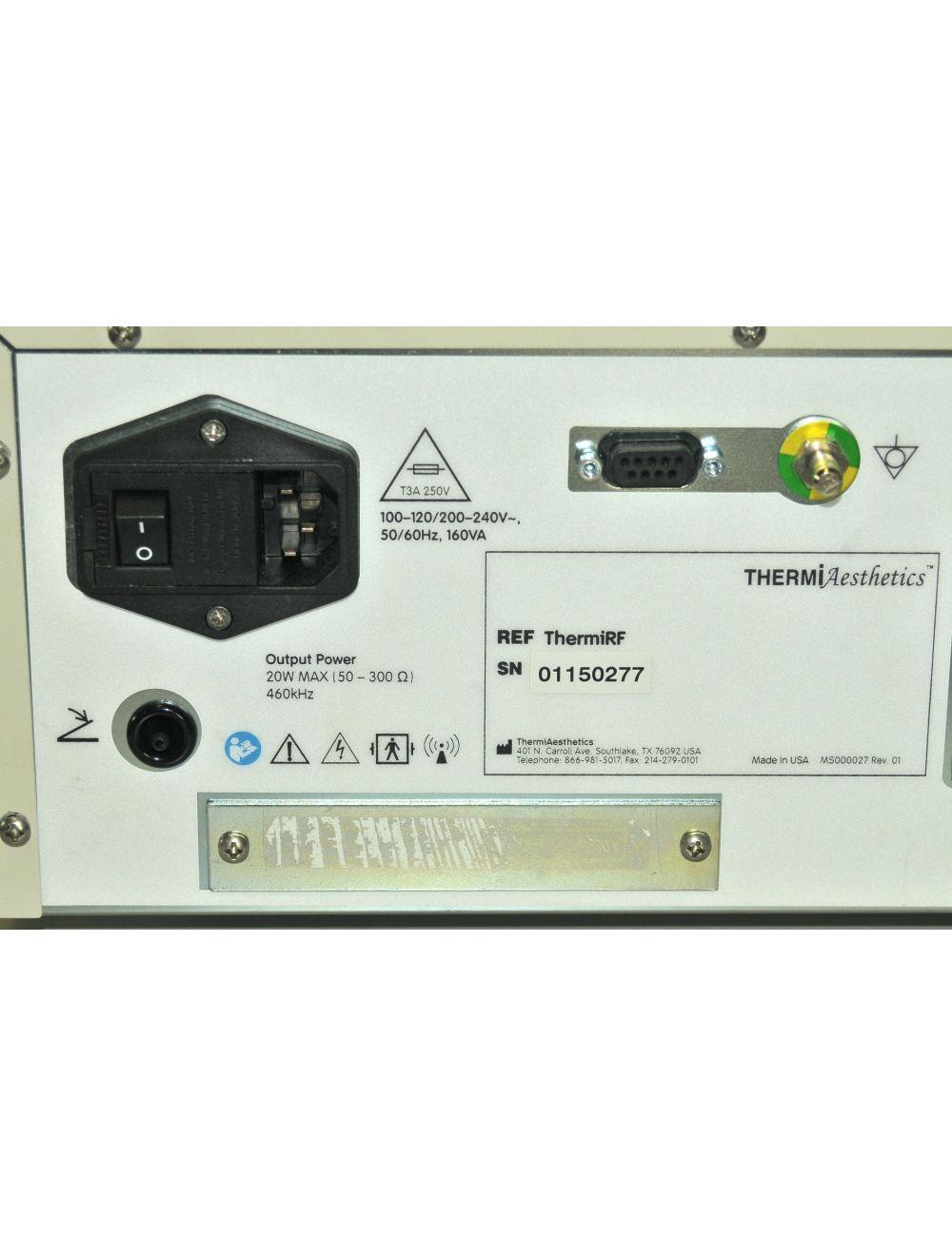 Thermi RF ThermiRF Generator ThermiSmooth ThermiTight ThermiRase RadioFrequency