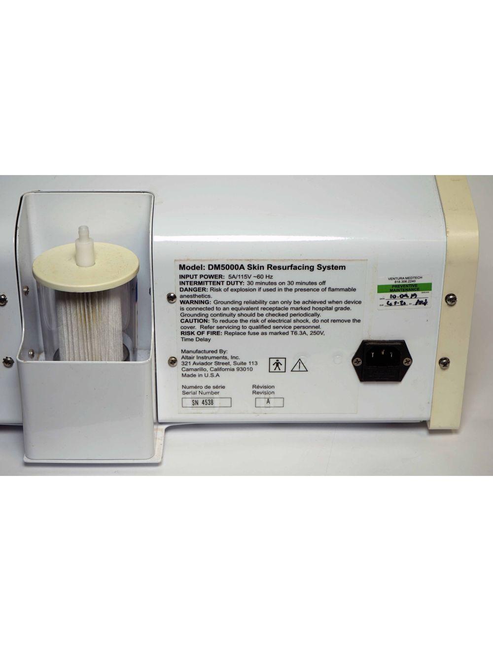 Altair DiamondTome Vacuum Microdermabrasion Skin Resurface DM5000A CONSOLE ONLY