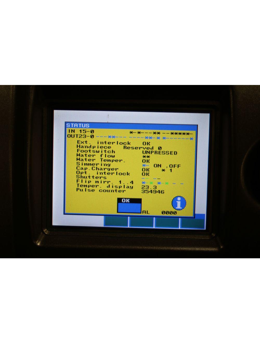 2012 Quanta Q-Plus T Tattoo Removal 1064 532 694 Laser Q-Switched Ruby + Nd:YAG