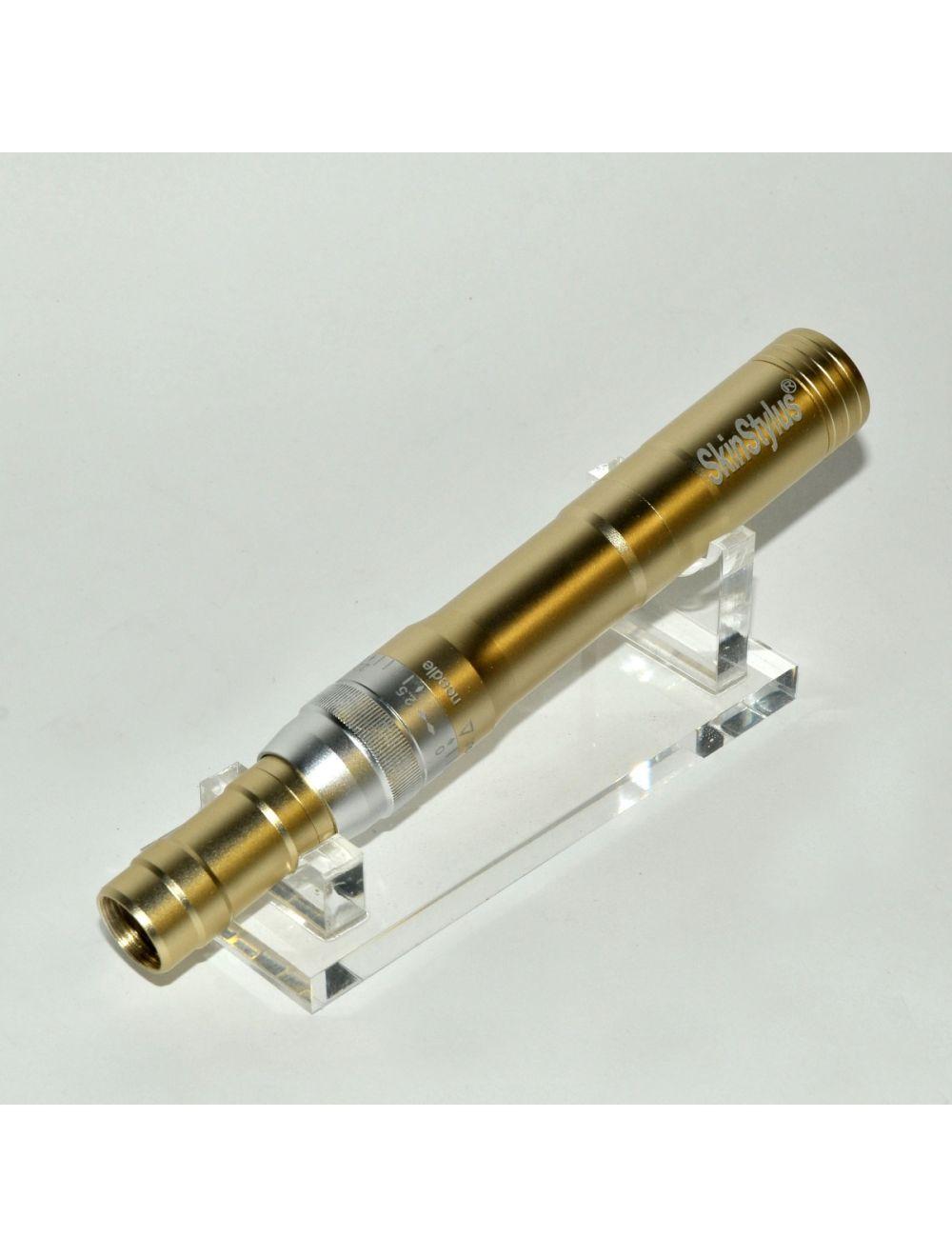 SkinStylus Gold Microneedling Professional Kit Collagen Skin Stylus 2 Pen Demo