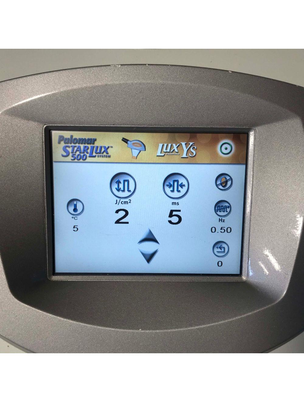 2010 Palomar Starlux 500 IPL Hair Removal Pigmented Lesions Chiller & LUX Ys HP