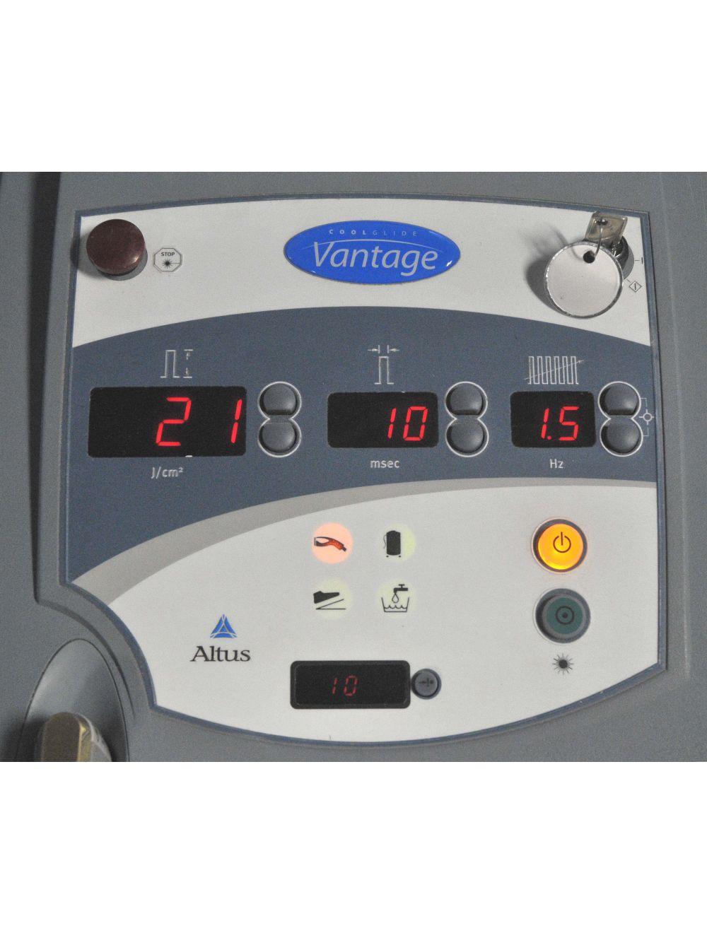 2004 Cutera VANTAGE 110 1064 Nd YAG Hair Removal Laser 3-5-7-10 mm Altus HR