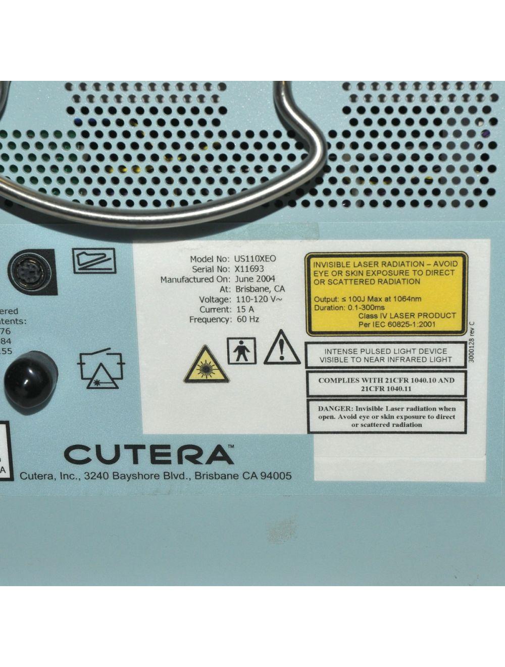2004 Cutera XEO Laser System IPL Nd:YAG 1064 Hair Removal HR