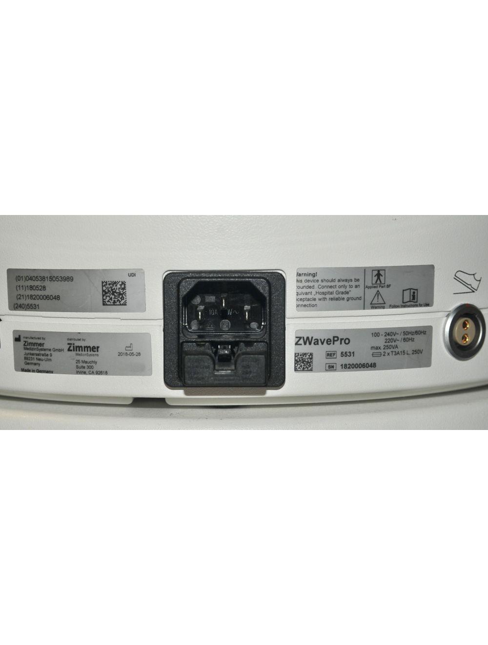 Zimmer ZWavePro Body Contouring Shaping Skin Tightening Treatment ZWave Pro