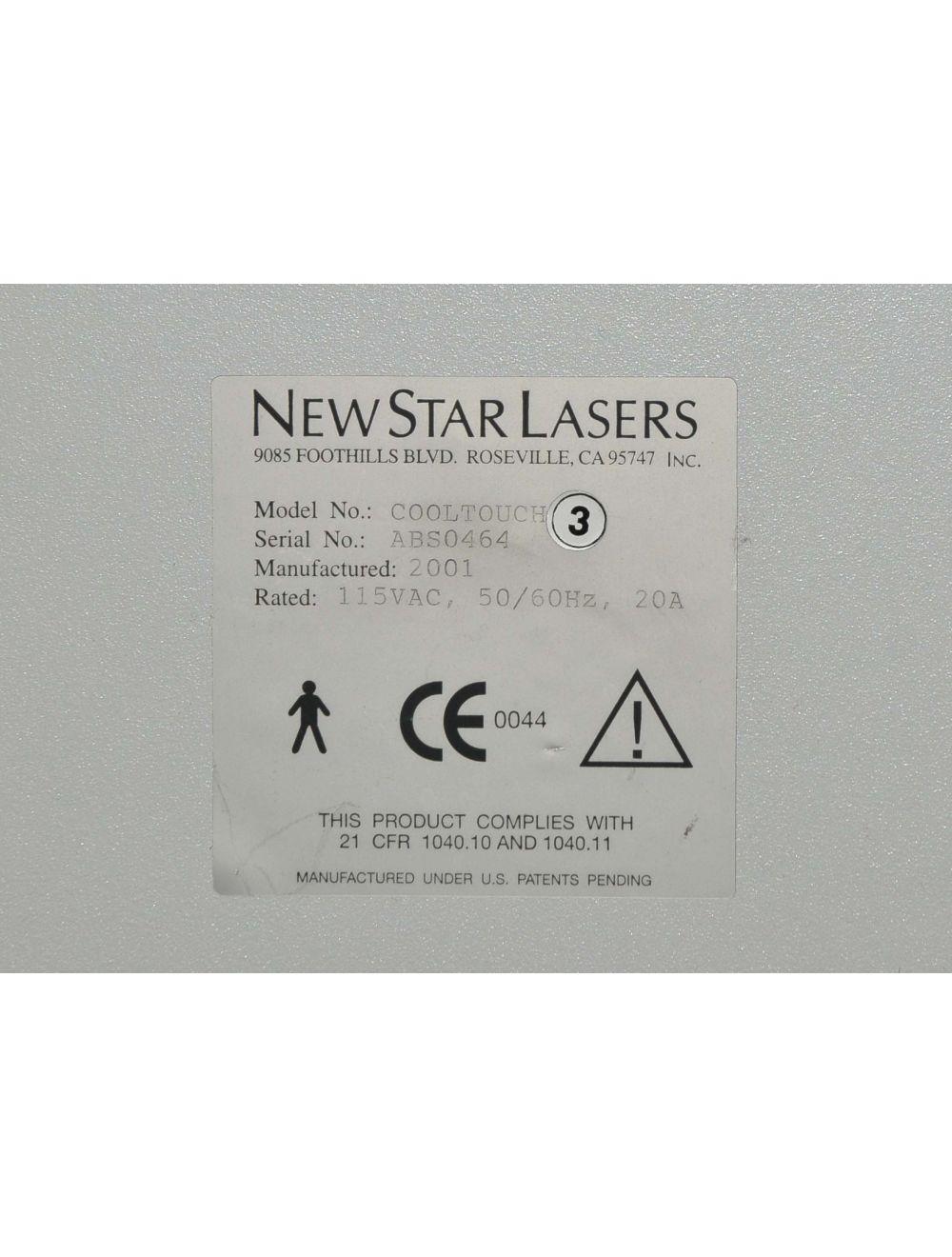 2001 NEWSTAR CoolTouch III Laser YAG 1320 nm Acne Wrinkle Skin Cool Touch CT3