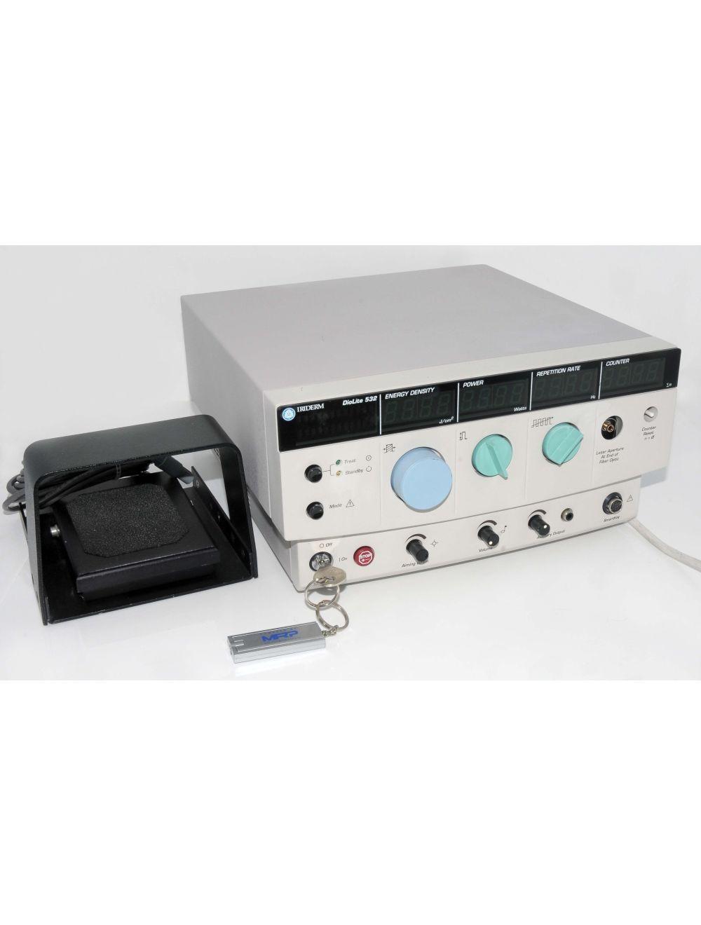 Iridex Iriderm DioLite 532nm DIODE CONSOLE Laser Pigmentation Lesion Vein Skin